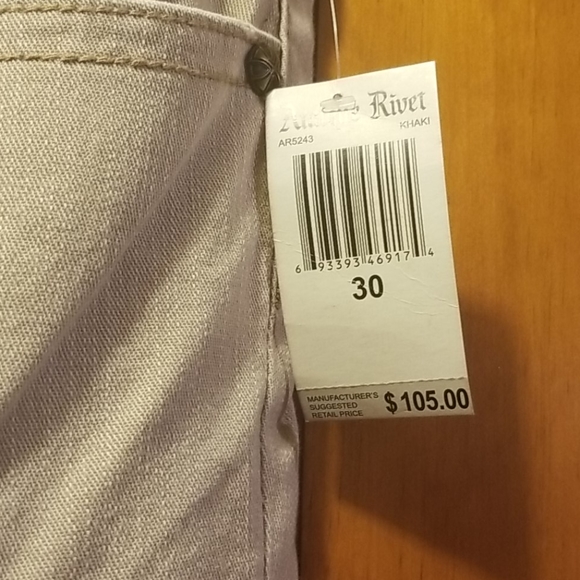 Antique Rivet Khaki Jeans - Picture 10 of 16